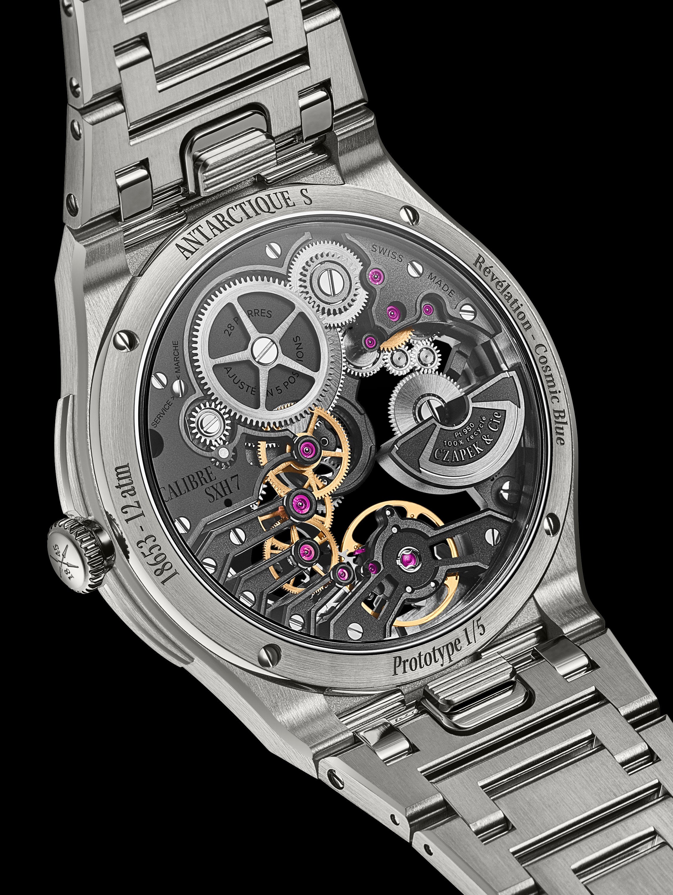 Antarctique S Titanium Révélation - Cosmic Blue