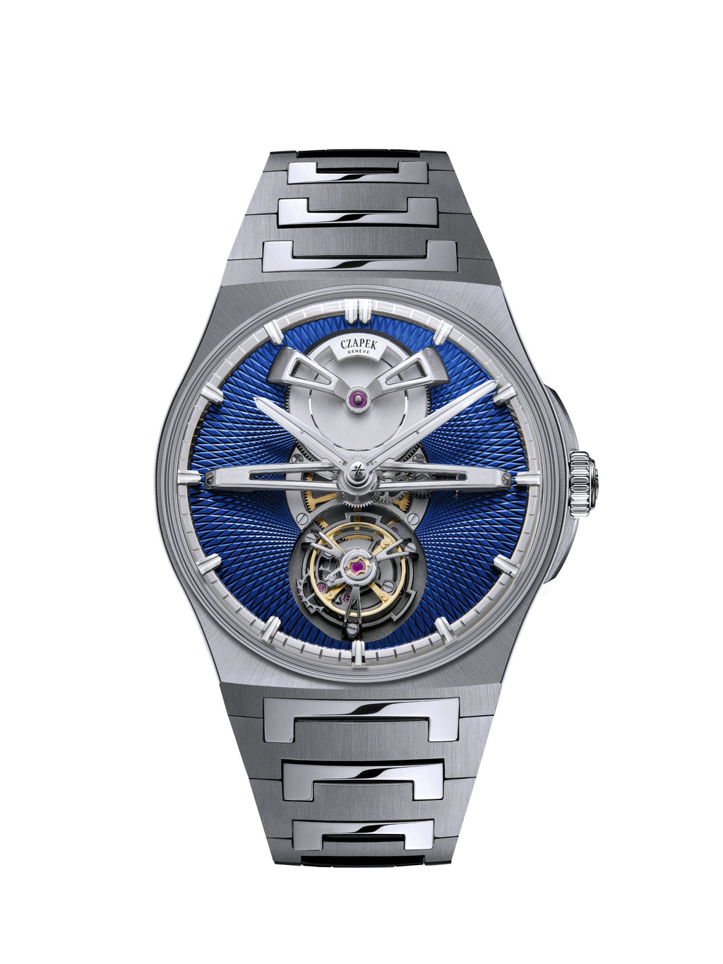 Antarctique Titanium Tourbillon - Cosmic Blue