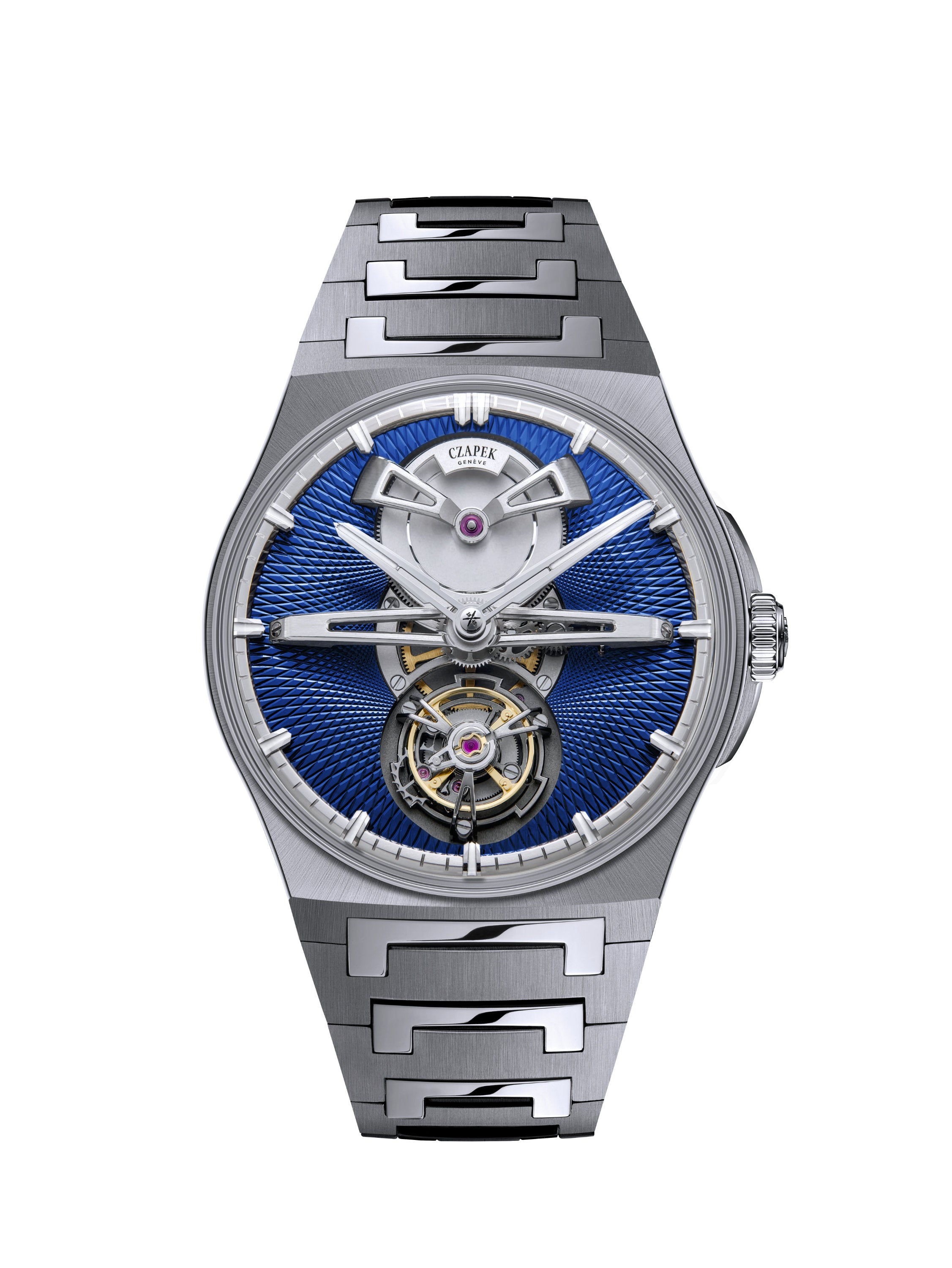 Antarctique Titanium Tourbillon - Cosmic Blue